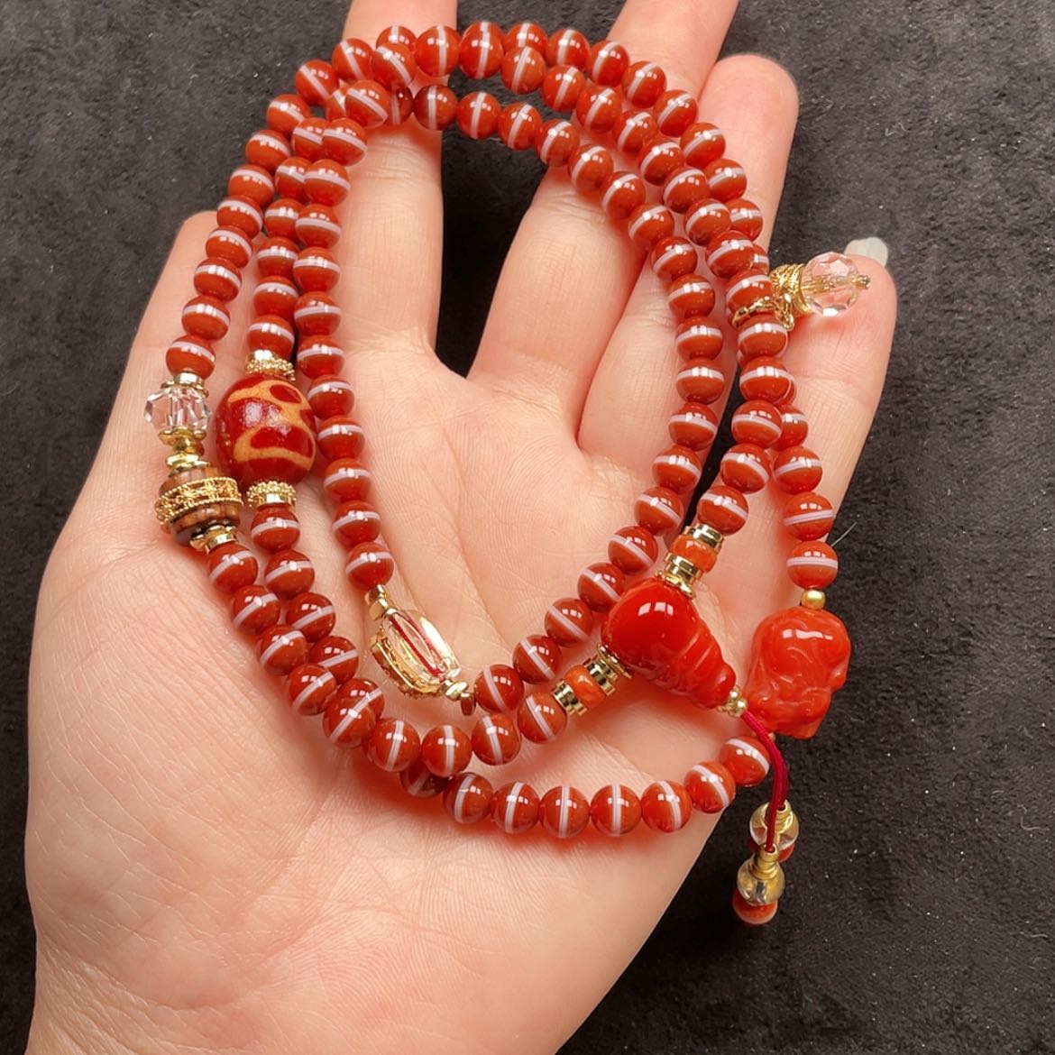 【闪购商品】合金玛瑙/玉髓珠宝半成品