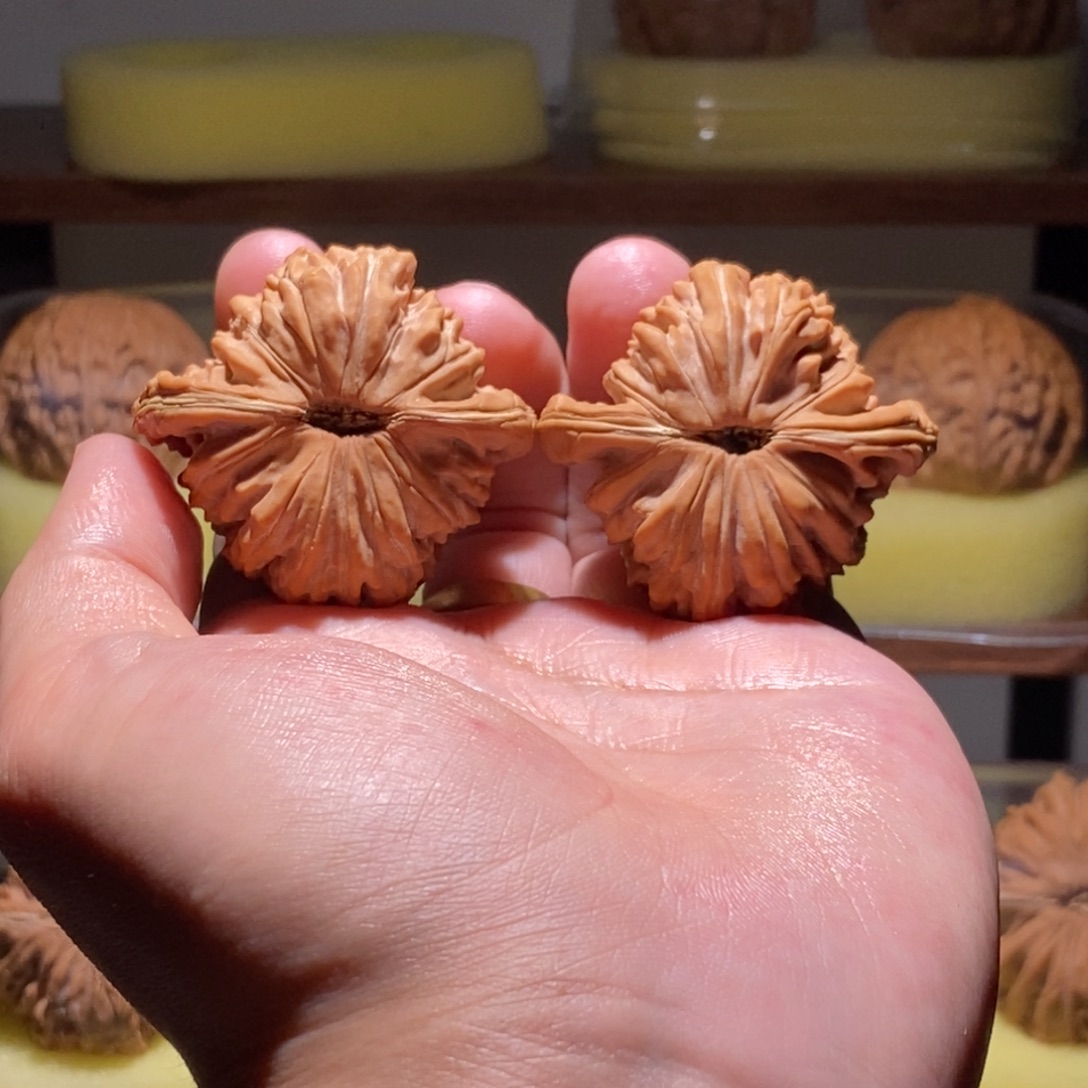 塔***迹吊坠文玩核桃全品44尺四座楼蓟县山地无药精品对