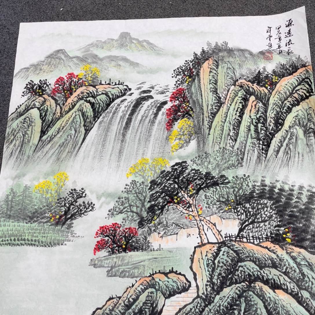 朔***房国画明月的直播间 不带证书