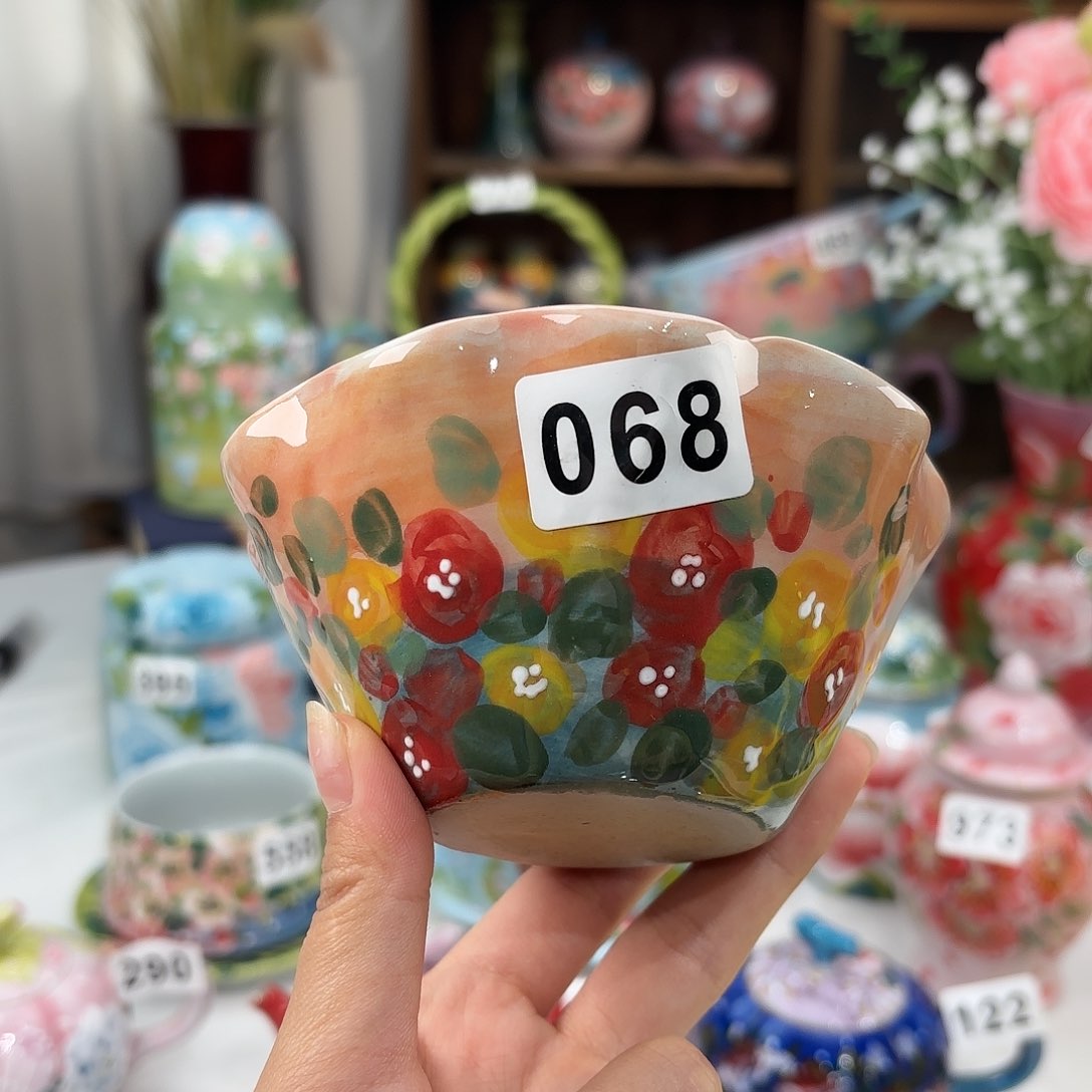 瓷片景德镇手绘高温釉下彩陶瓷茶具