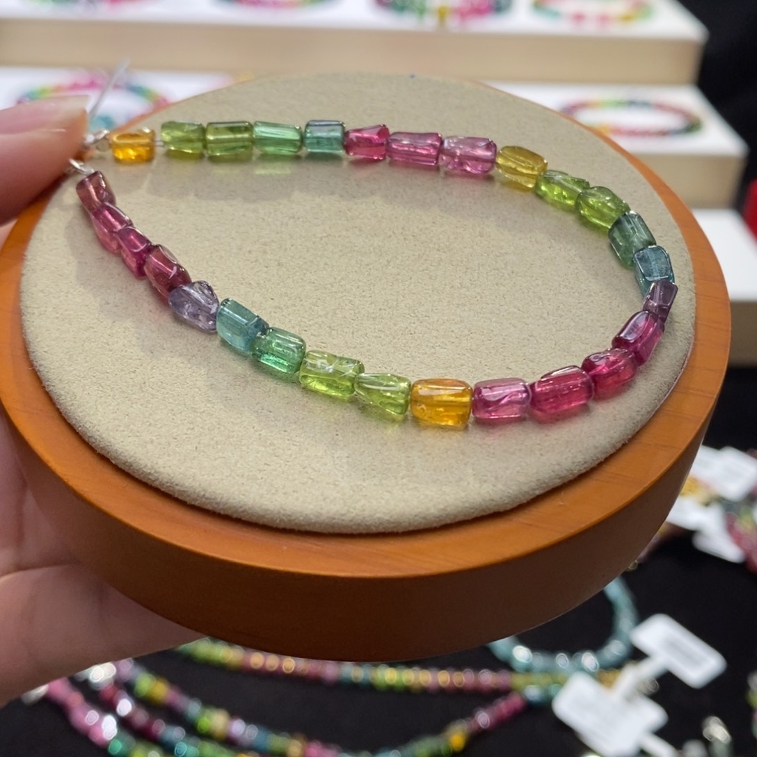 【闪购商品】碧玺手串未镶嵌两天看货期