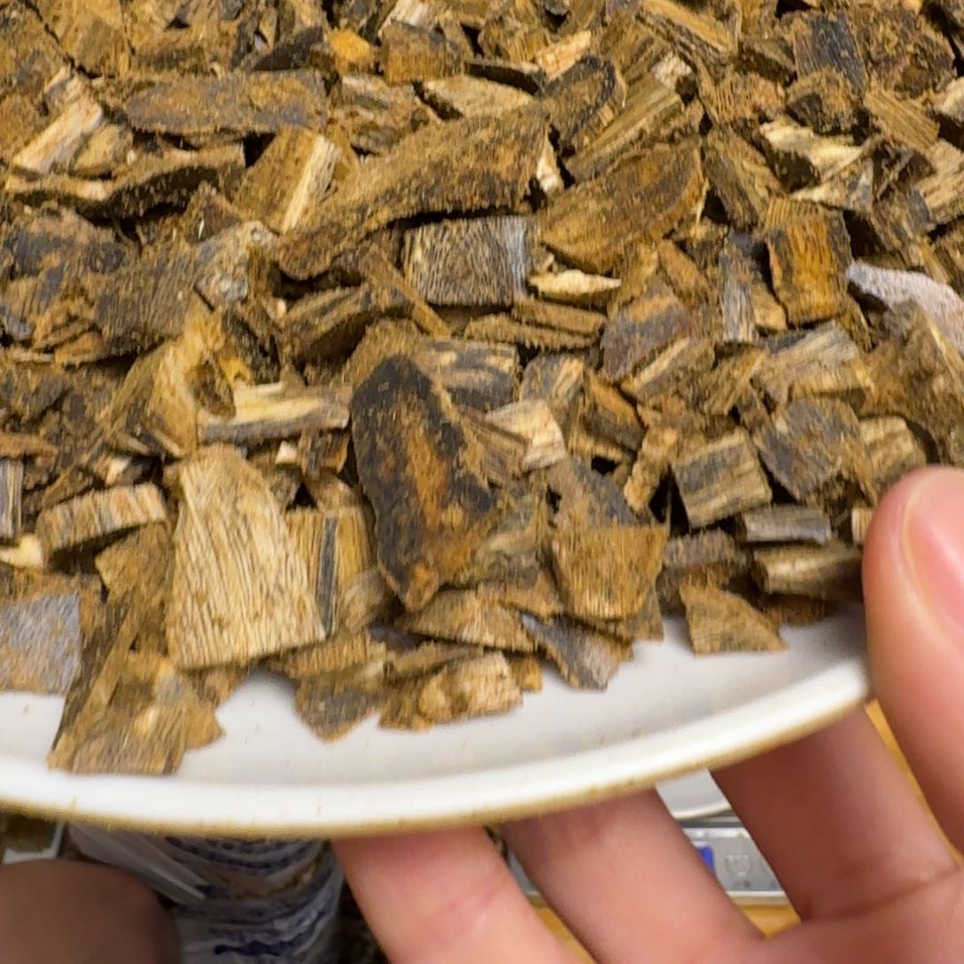 沉香沉香碎屑白棋碎粒100克➕多样性发货