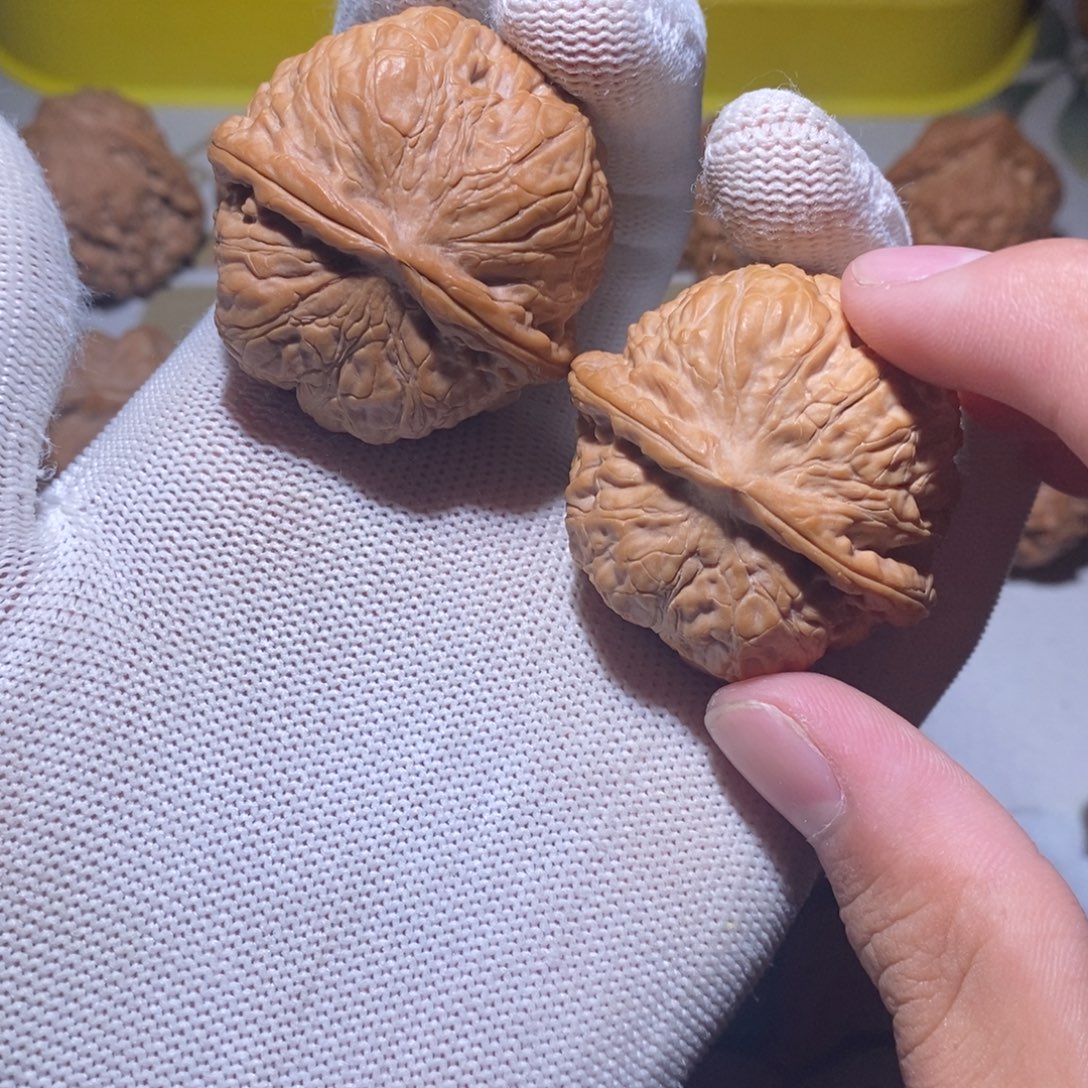 文玩核桃福利红方印41
