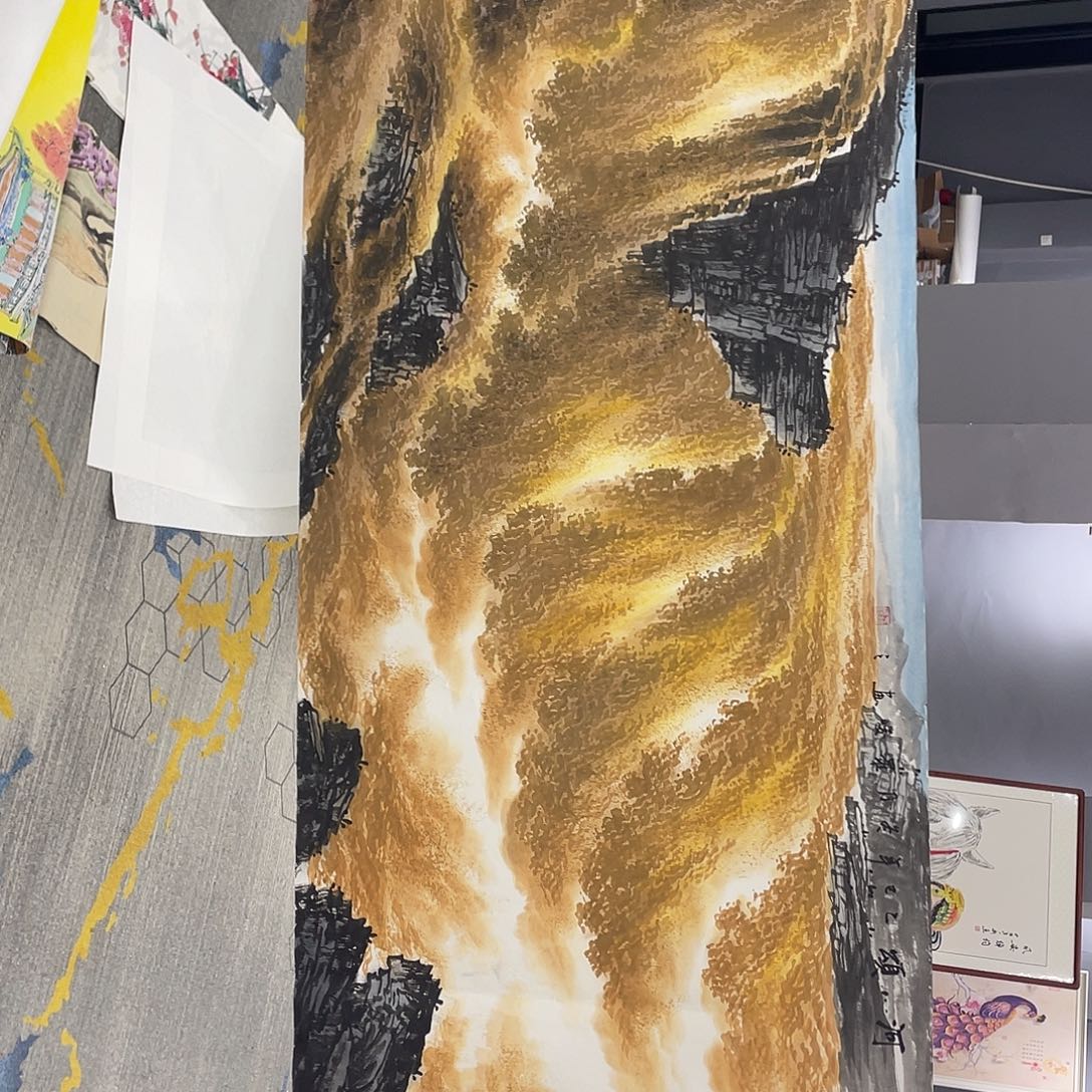 名人名画手工制作