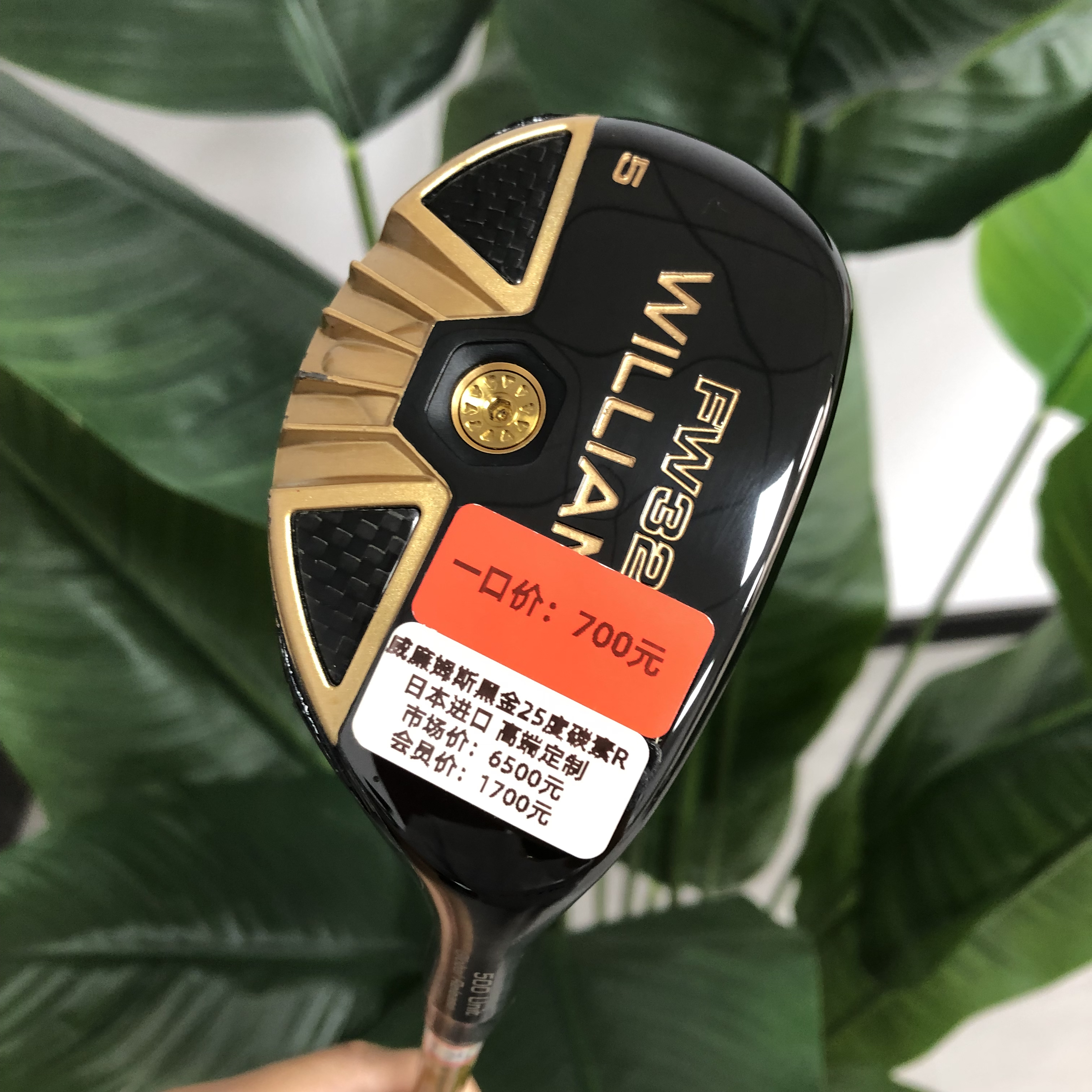 高尔夫球杆 威廉姆斯FW32男士铁木杆3号19度R 5号25度R小鸡腿 (Q)