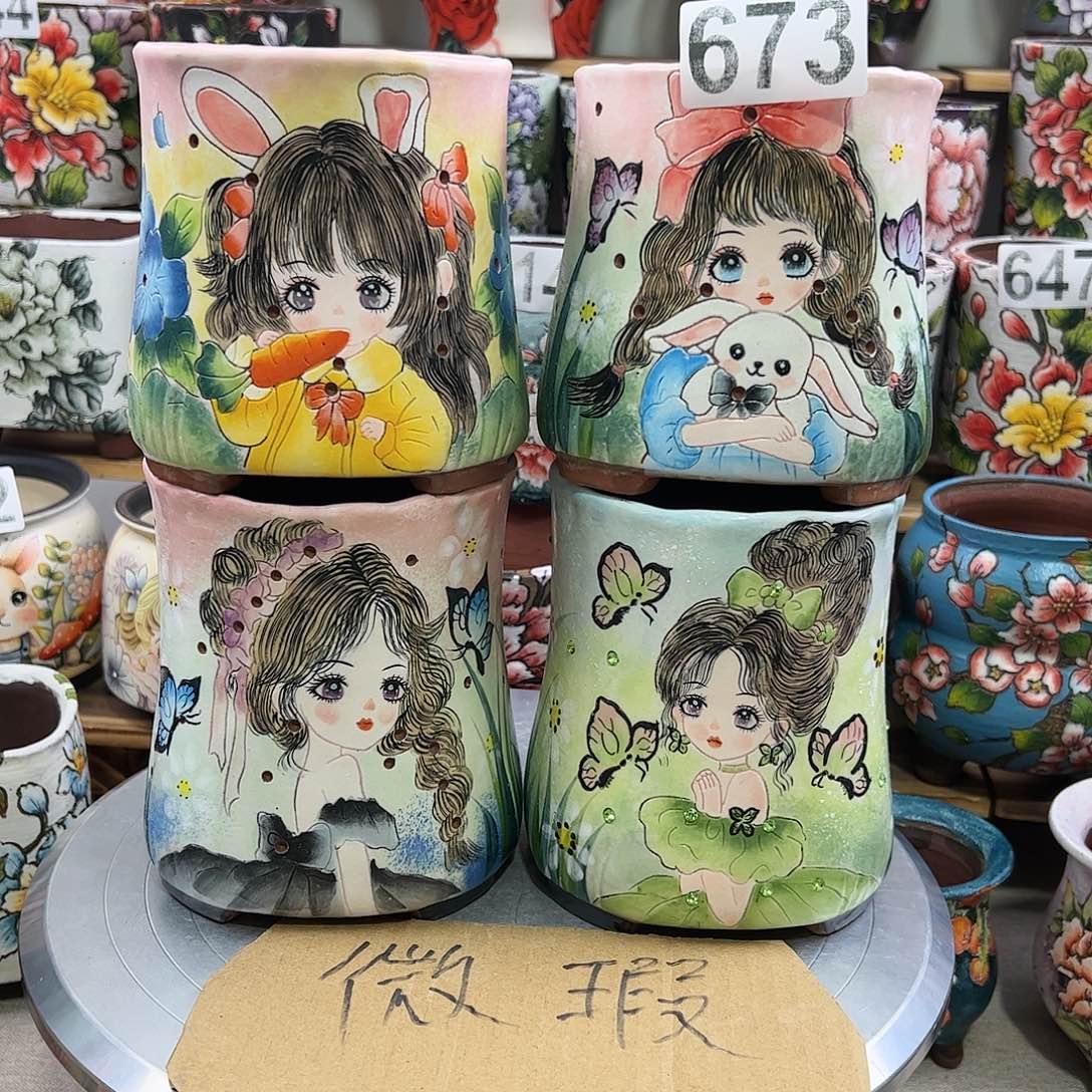 景德镇陶瓷花盆暖*景德镇陶瓷花盆