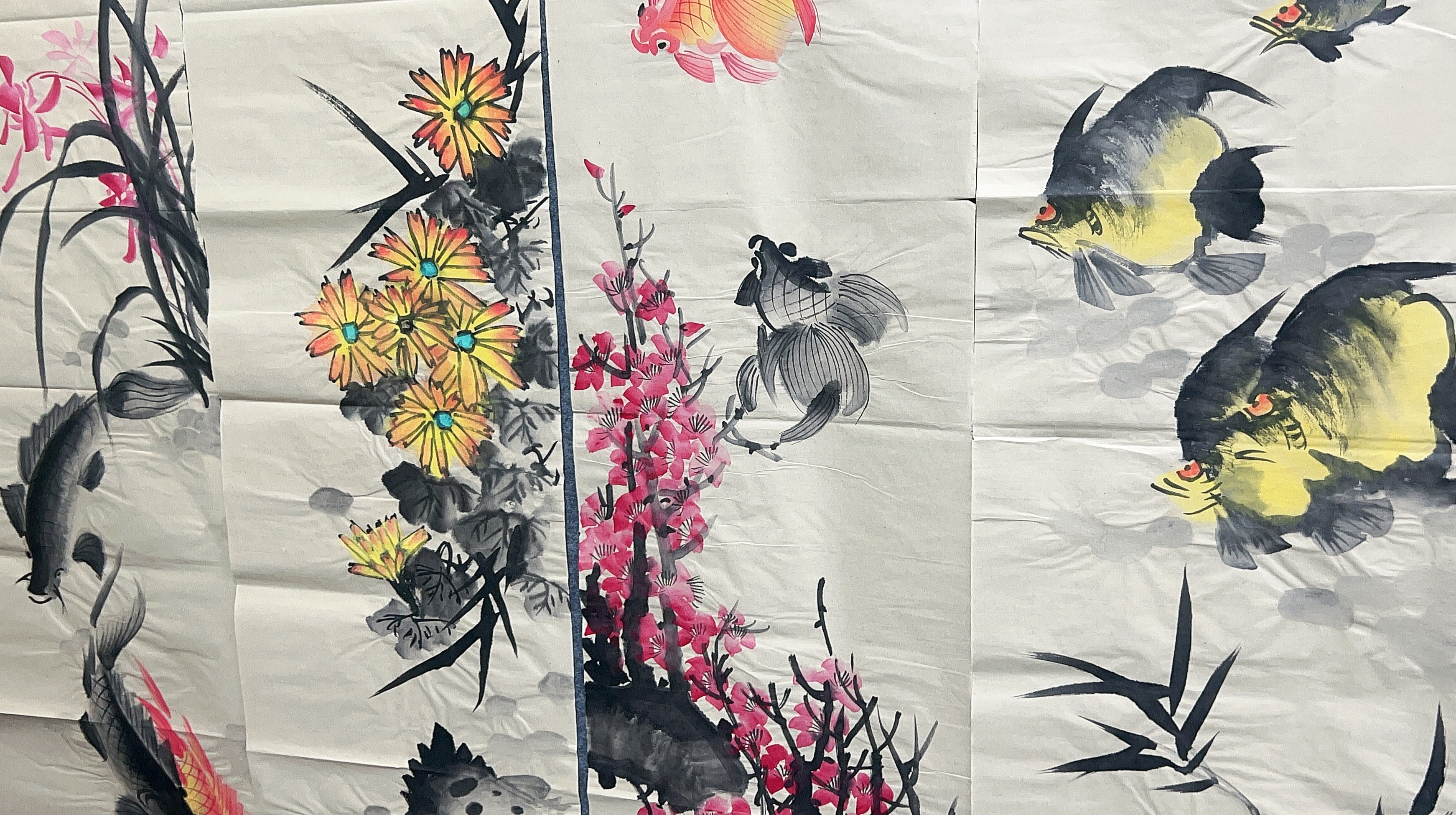 【树新】精品四条屏装饰画通用链接