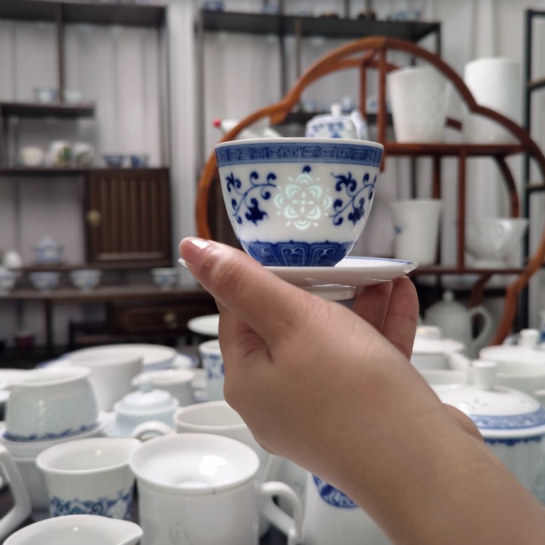 瓷丝路主人杯一杯一碟