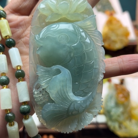 岫玉挂件未镶嵌挂件