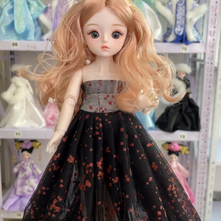 布艺漫美手工娃娃摆件礼品摆件娃娃好看