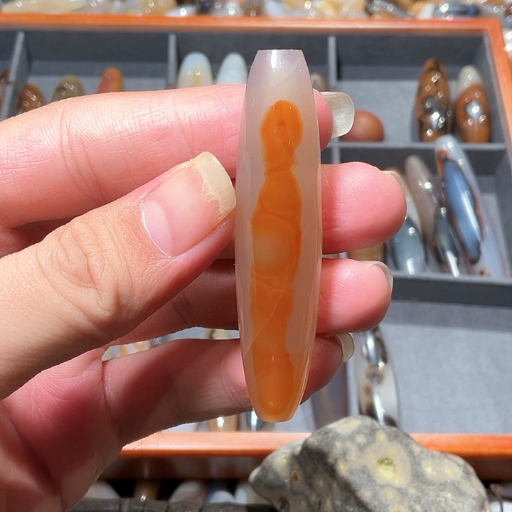 玛瑙/玉髓吊坠(不含链)未镶嵌