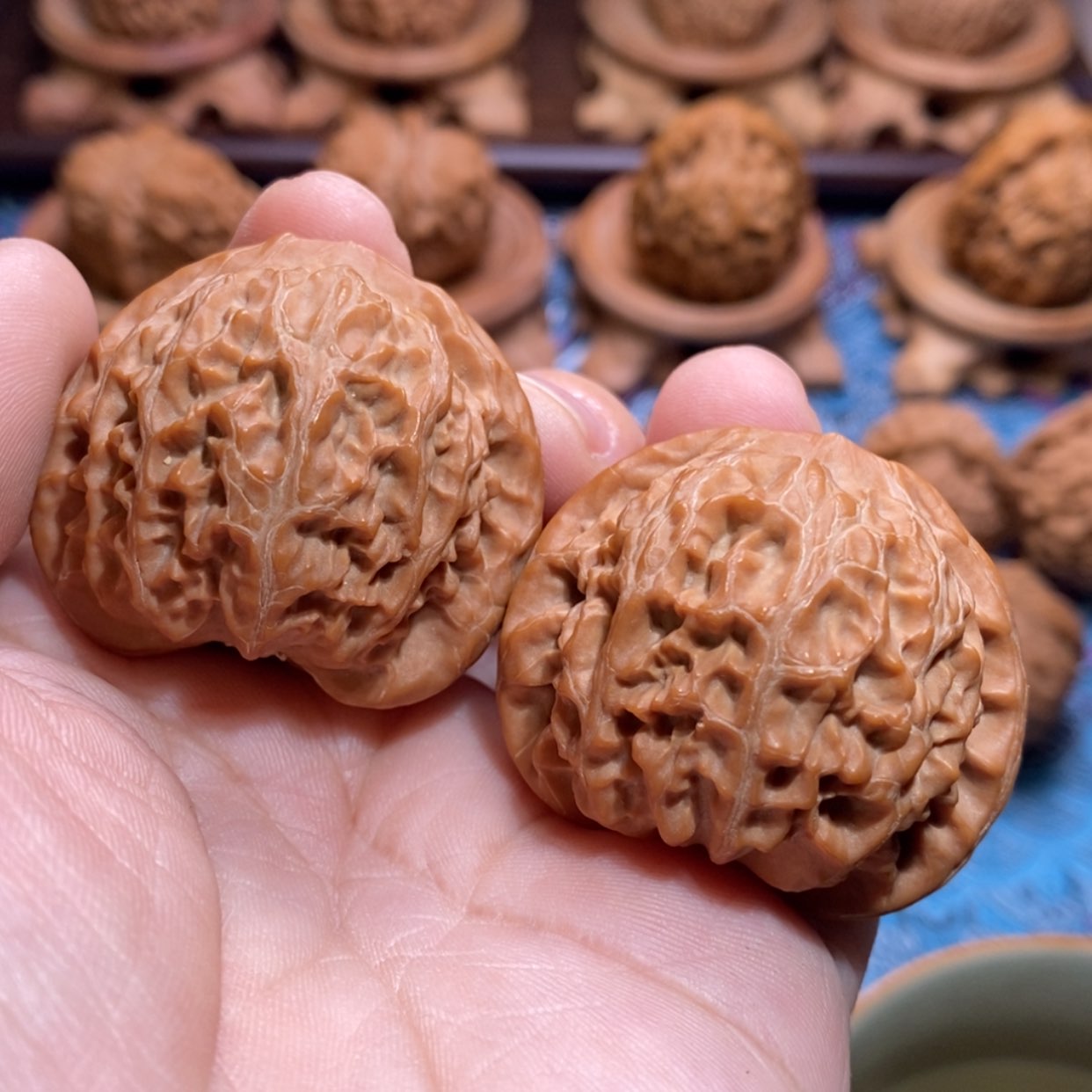 【闪购商品】文玩核桃吊坠邢灯