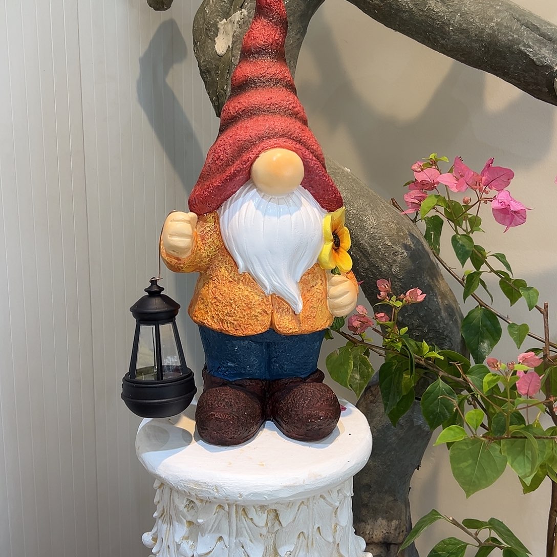 花园摆件红红火火