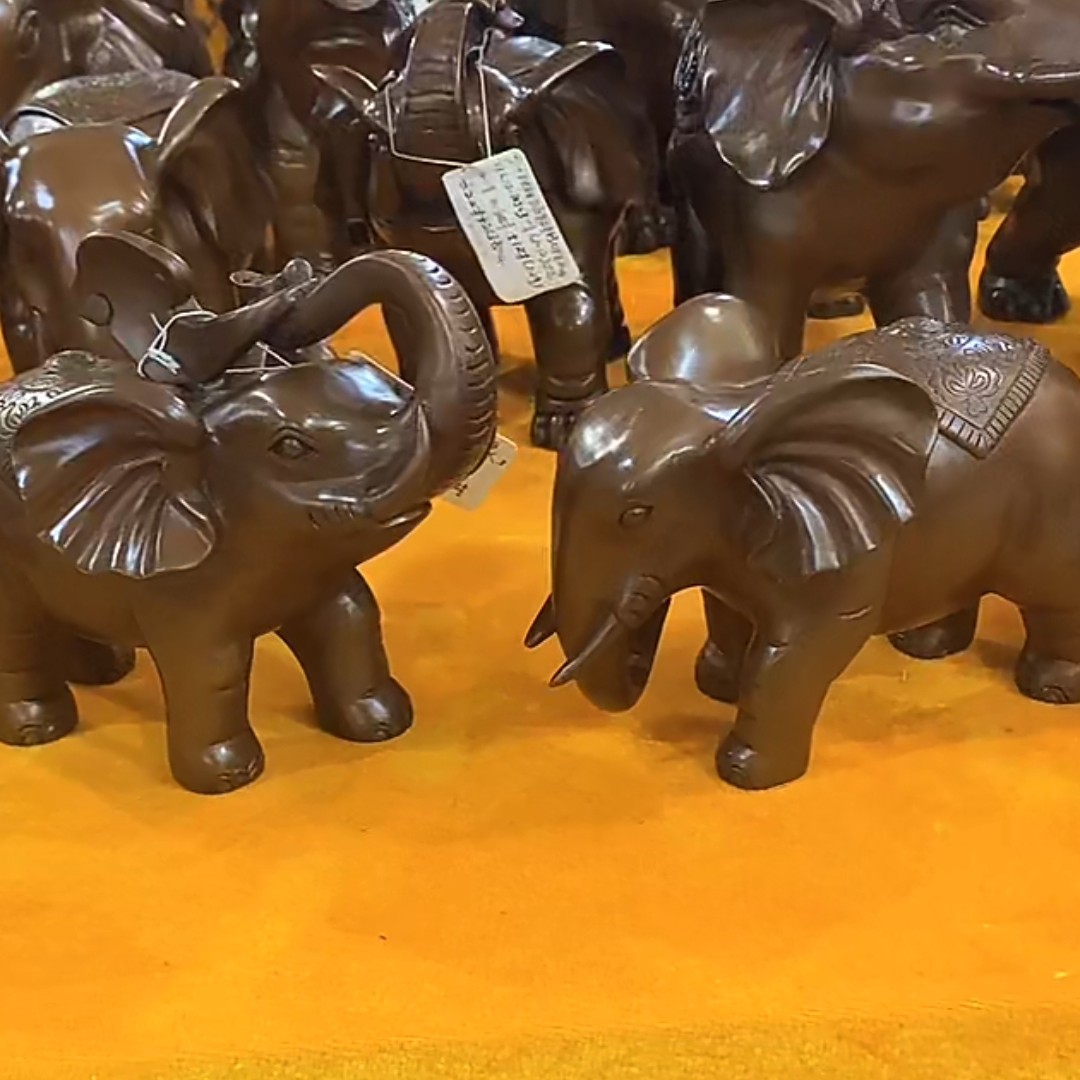 对象  紫铜摆件 象摆件