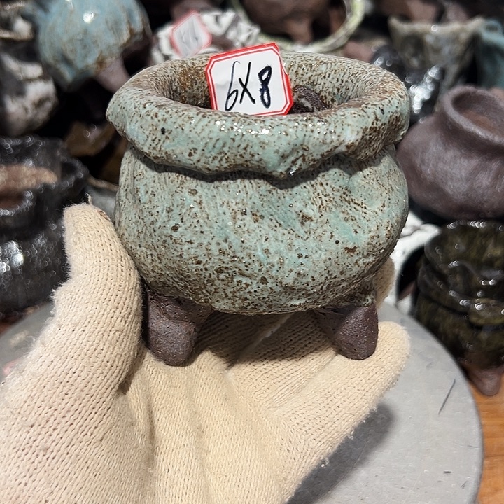 粗陶花盆制作就这样的