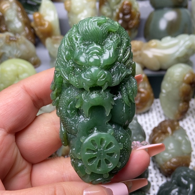 【闪购商品】和田玉（碧玉）把件未镶嵌