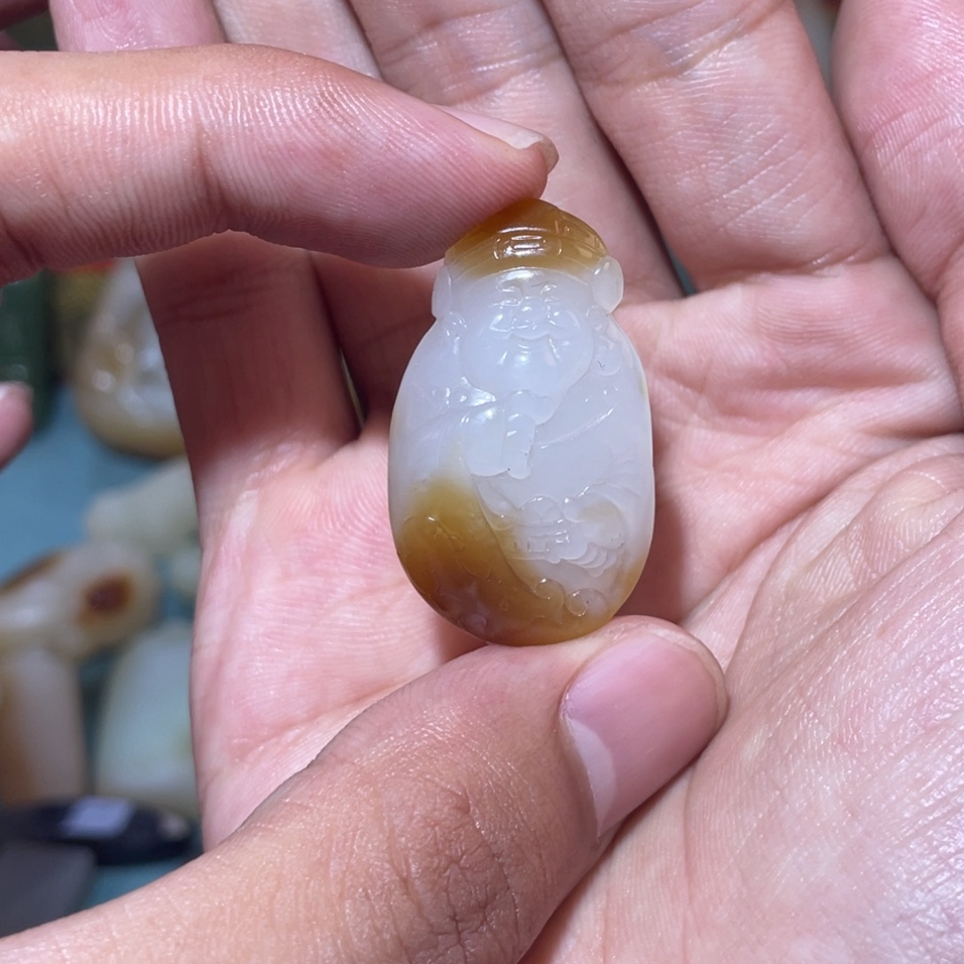 巜***丨未镶嵌和田玉（糖玉）挂件