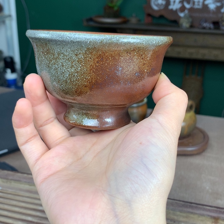 紫砂柴烧纯自然柴烧