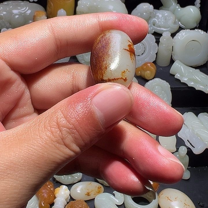 安***悦和田玉未镶嵌挂件