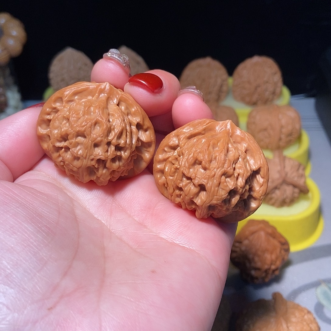 桃***6吊坠文玩核桃宫灯