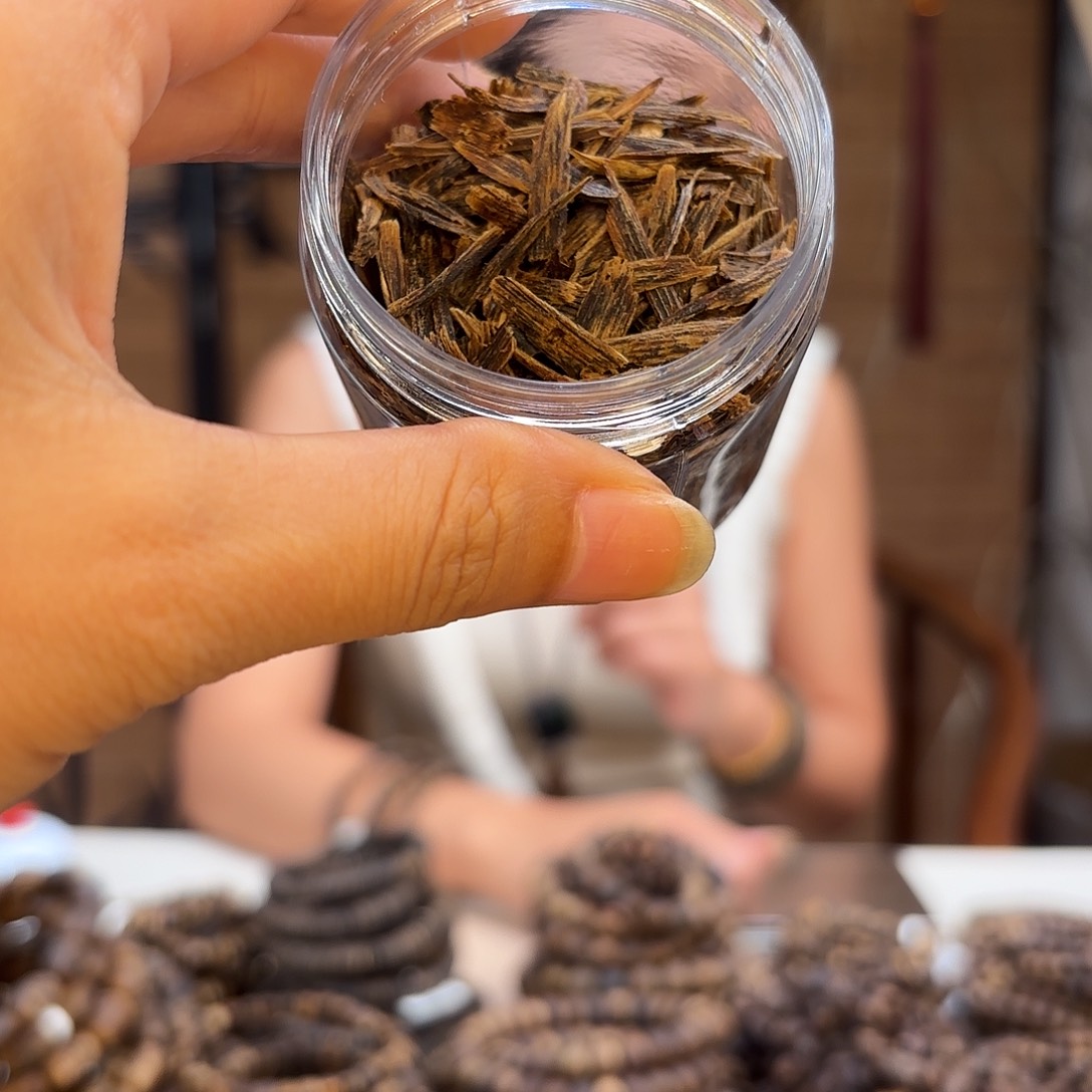 奇楠沉香沉水勾丝20克