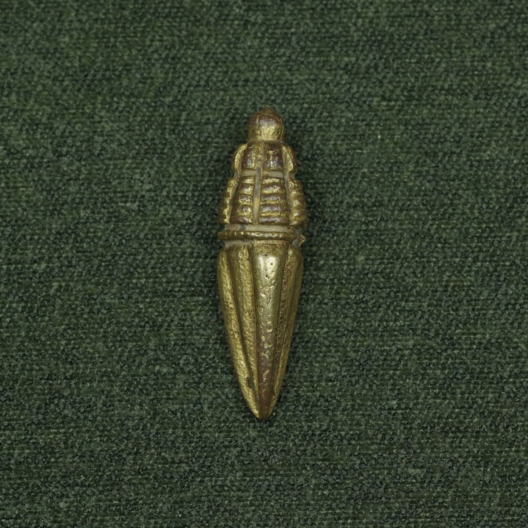 十九世纪鎏金铜擦擦【文物宝库】AYC2512271013