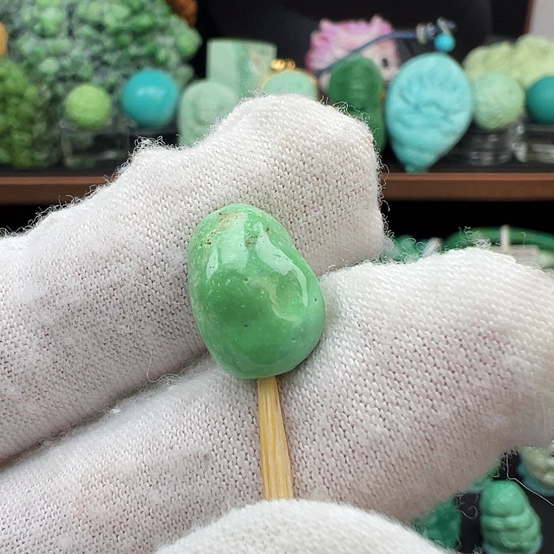 绿松石未镶嵌绿松石主播璐璐