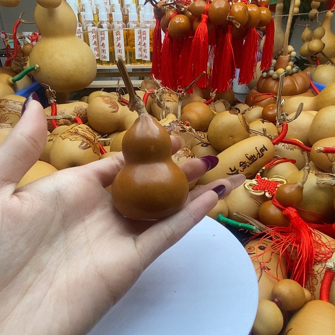 一***海香榧木葫芦工艺美术