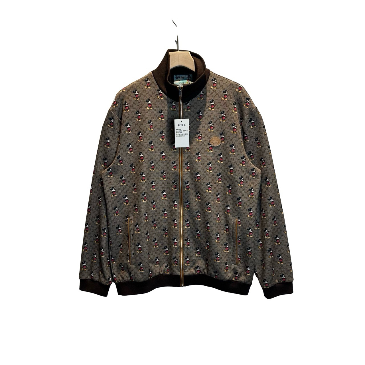 全新未使用 GUCCI/古驰 古驰&迪士尼满印休闲外套/全新/m码