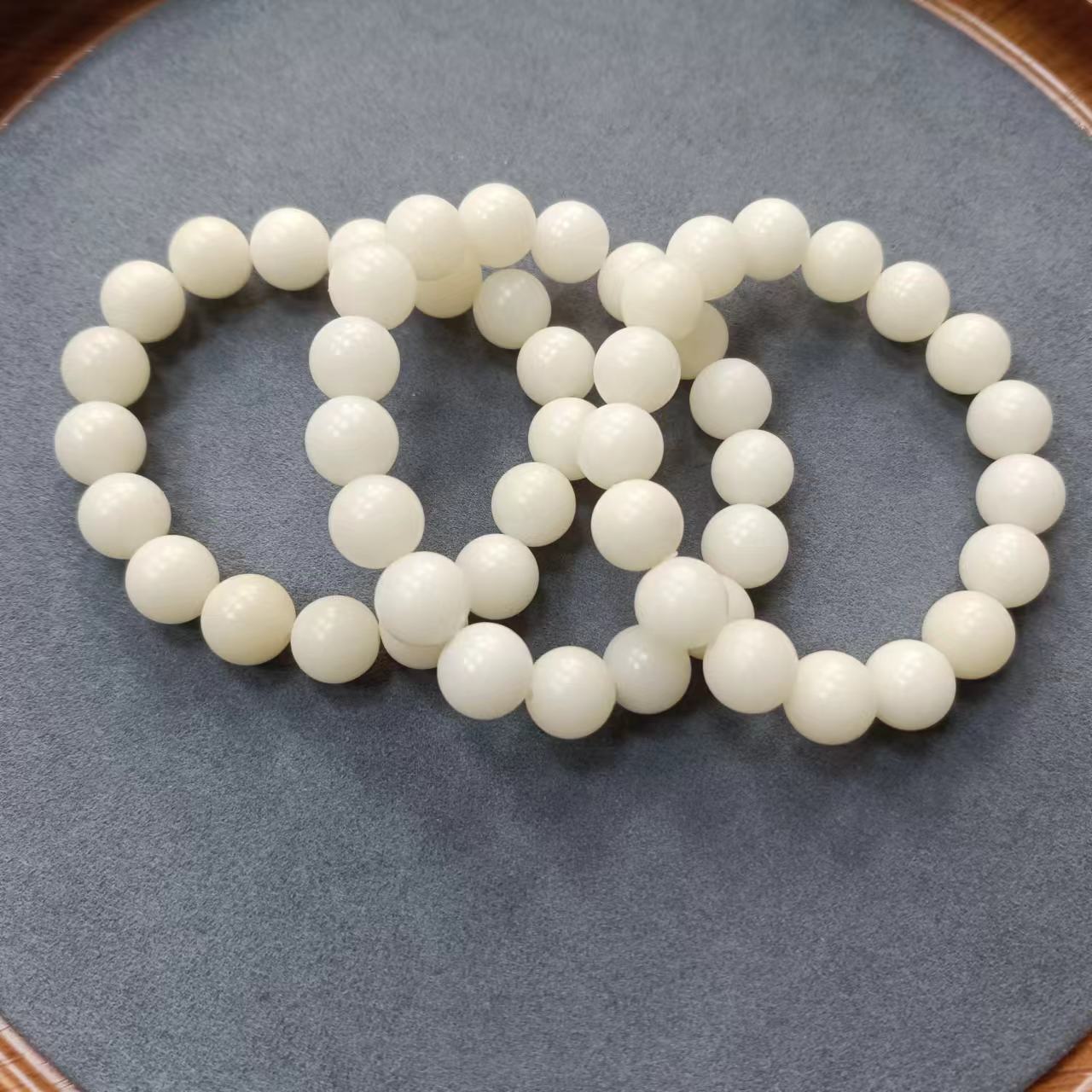 A5201天然珠宝-圣耀菩提手串-卡12左右多样性发一