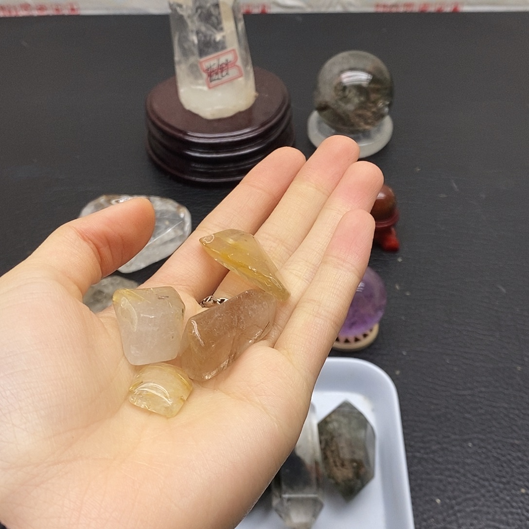 珠宝半成品未镶嵌水晶247水晶石