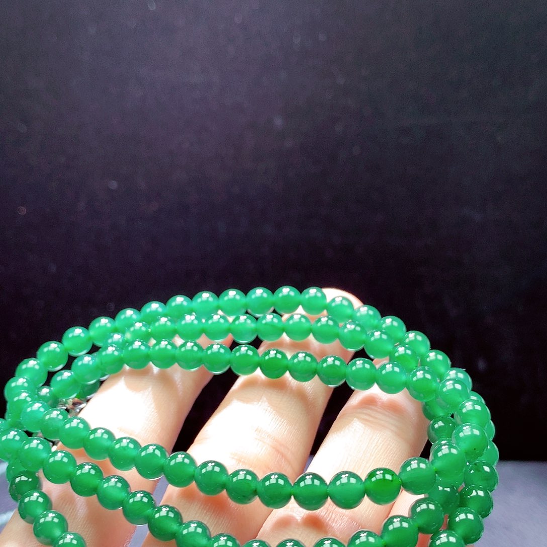 翡翠手链未镶嵌项链