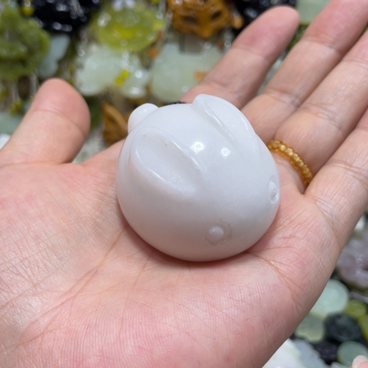 【闪购商品】岫玉颈饰未镶嵌95瑕疵