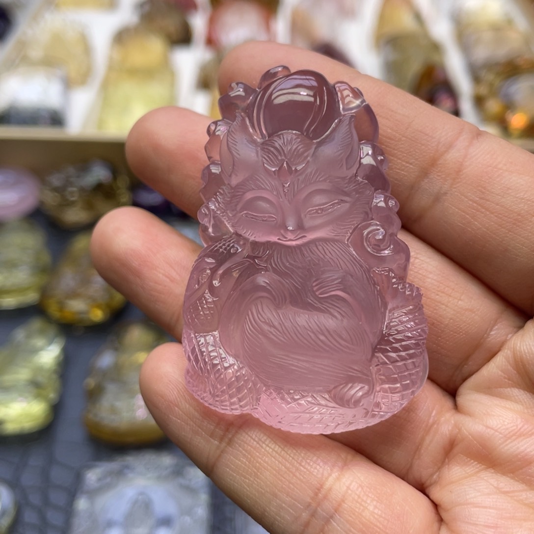 水晶颈饰未镶嵌定制