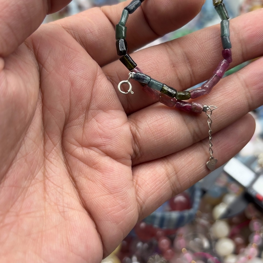 手链银S925镶嵌水晶