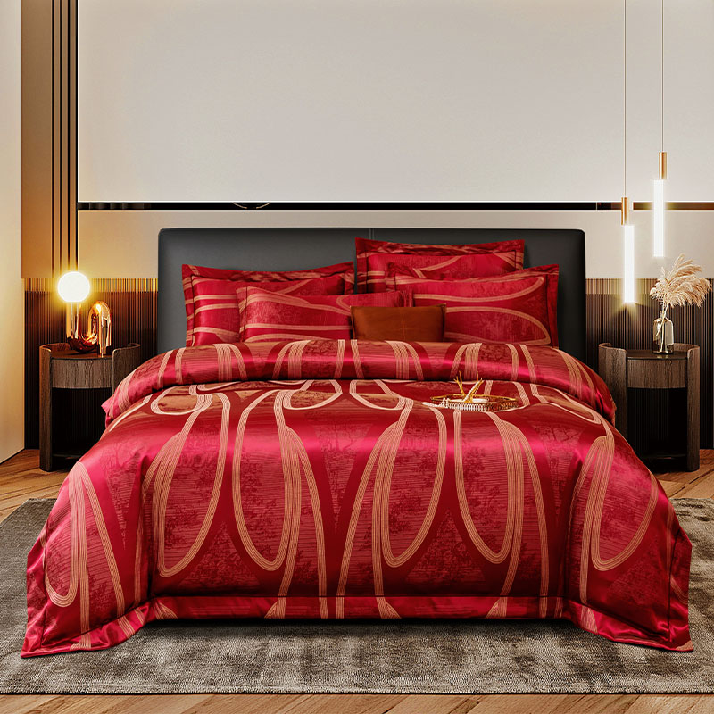 【书雅精选】A类正品高档匹马棉碳素加厚磨毛四件套高级感床上用品