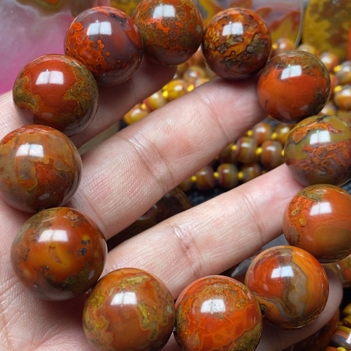 玛瑙/玉髓手串未镶嵌