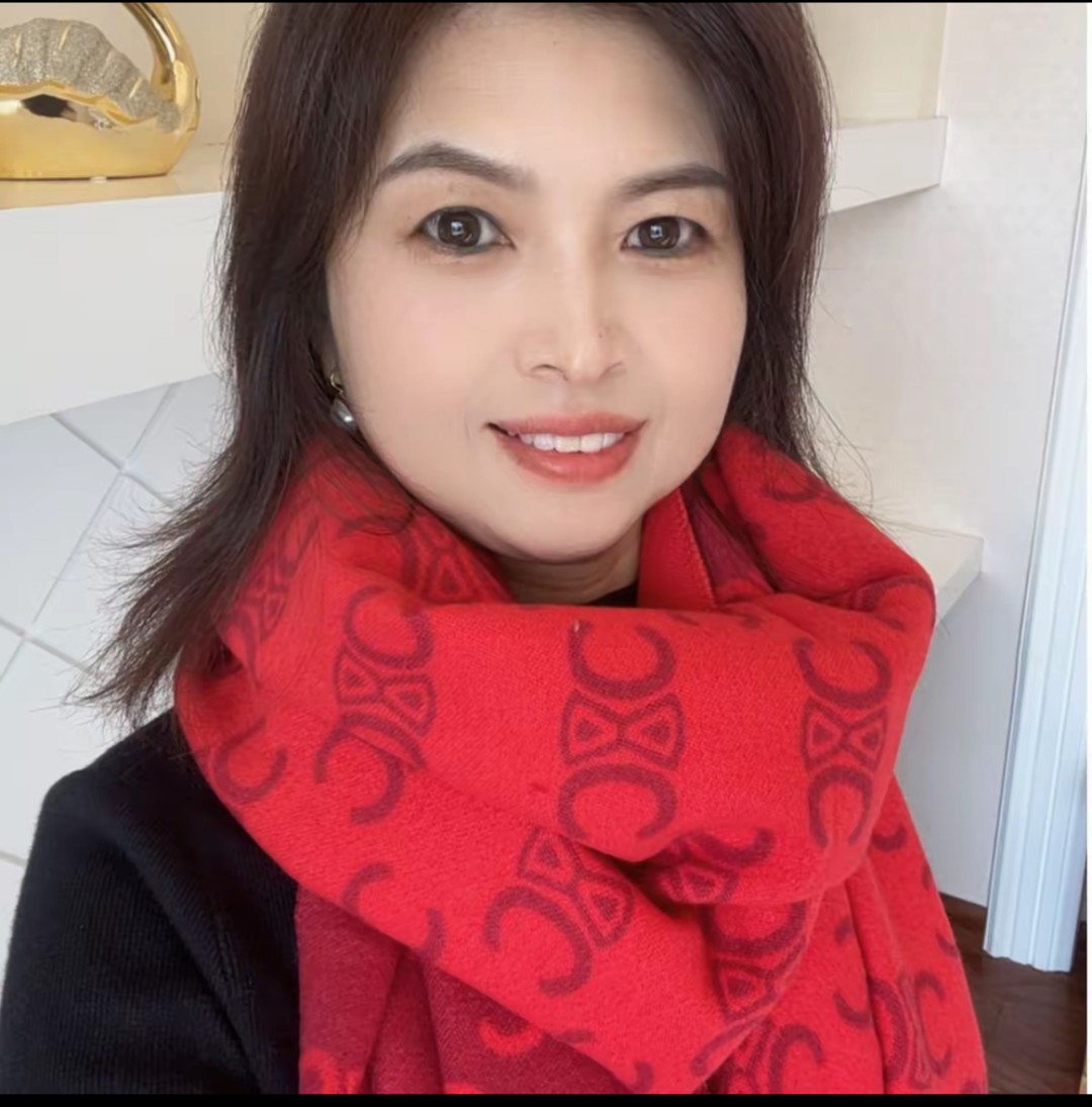 内蒙古厂家直邮双面羊绒围巾披肩两用高级感空调房外搭生日礼物