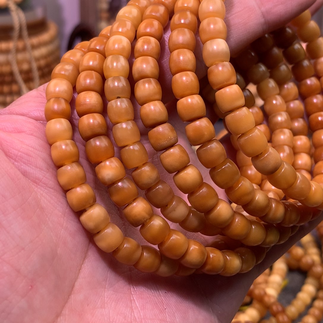 星月菩提吊坠7×6全玉化单圈