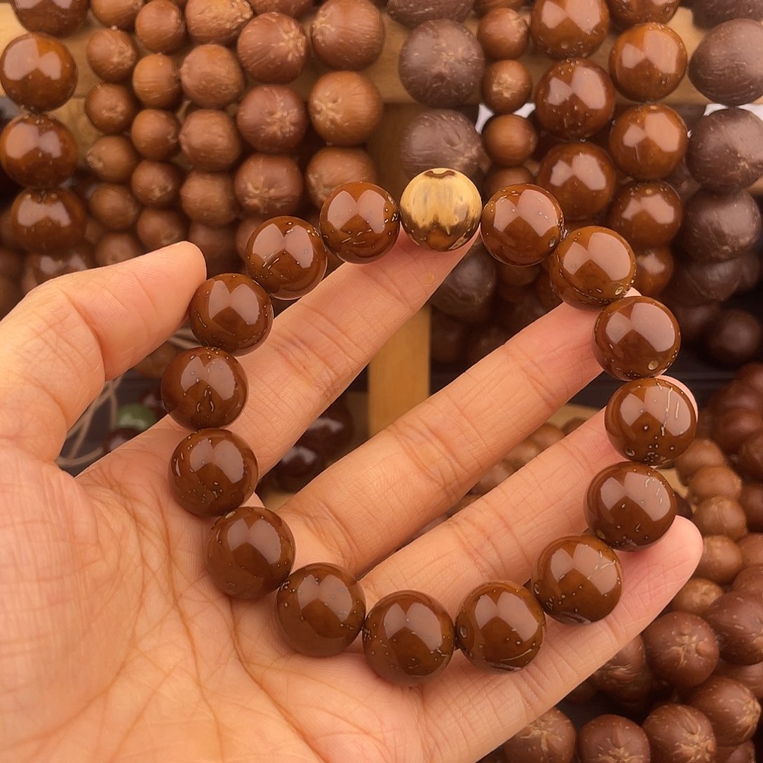 財***爺紫金鼠手串紫金鼠光珠