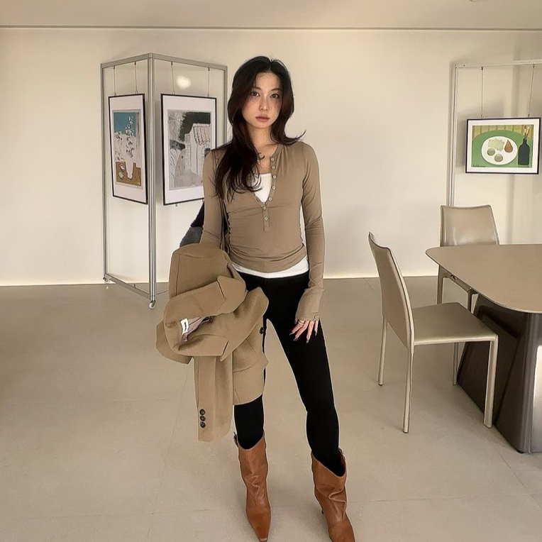 韩系百搭女黑色外穿紧身高腰显瘦牛仔裤铅笔裤