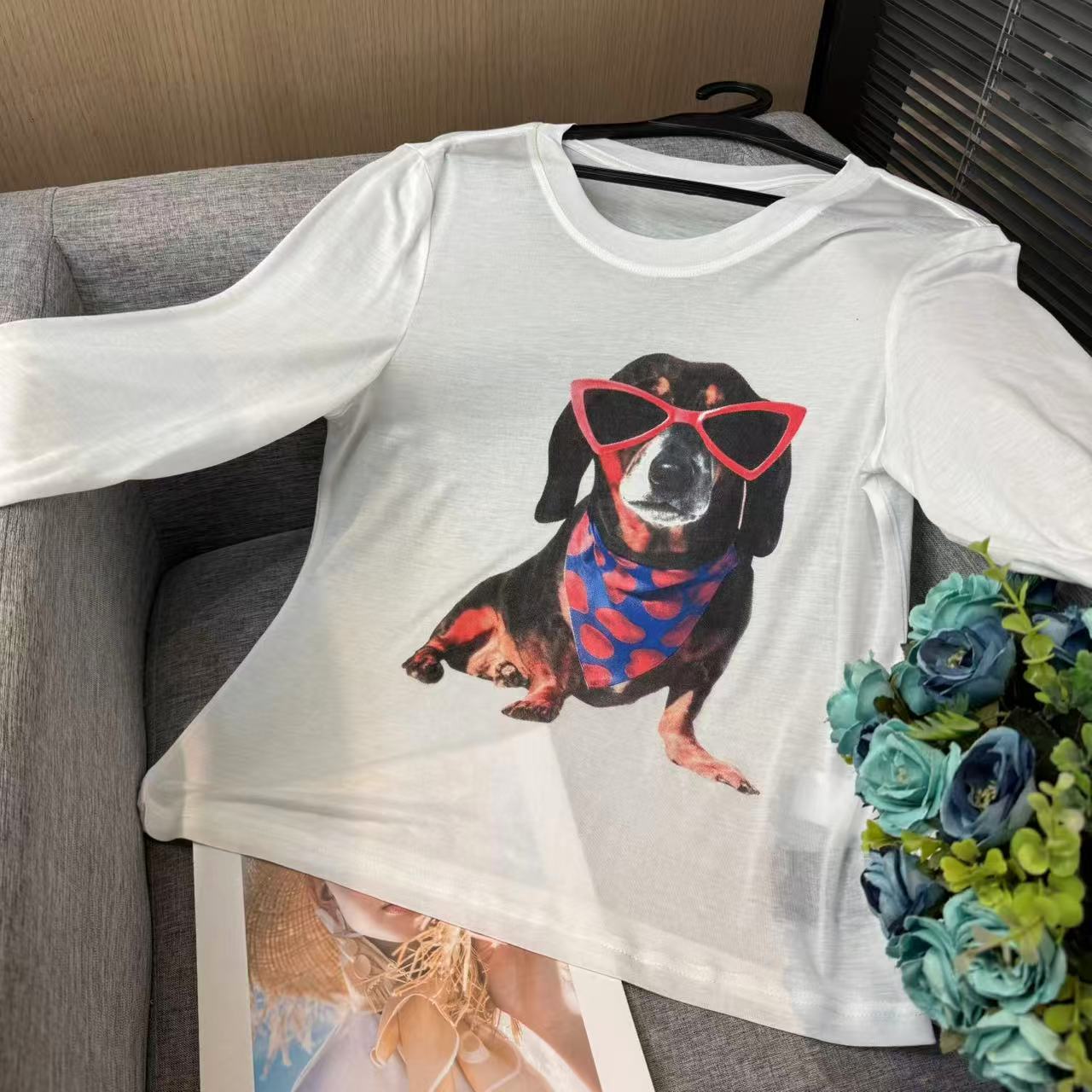 夏季新款设计感女款防晒长袖T恤-G50242