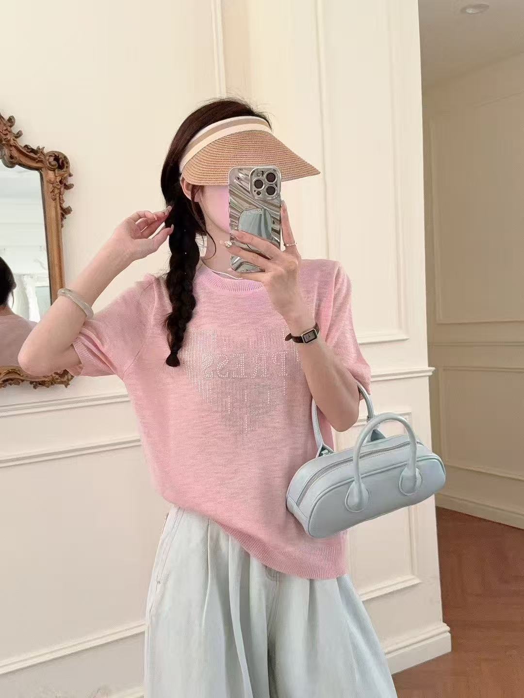 Q276-280【找遍号拍】夏季法式简约风上衣