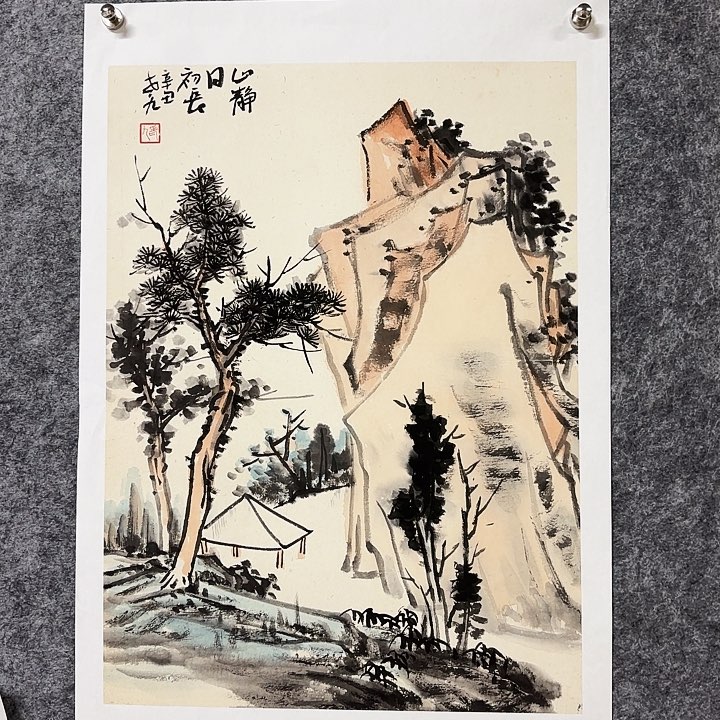 国画老九陈龙玖国画作品