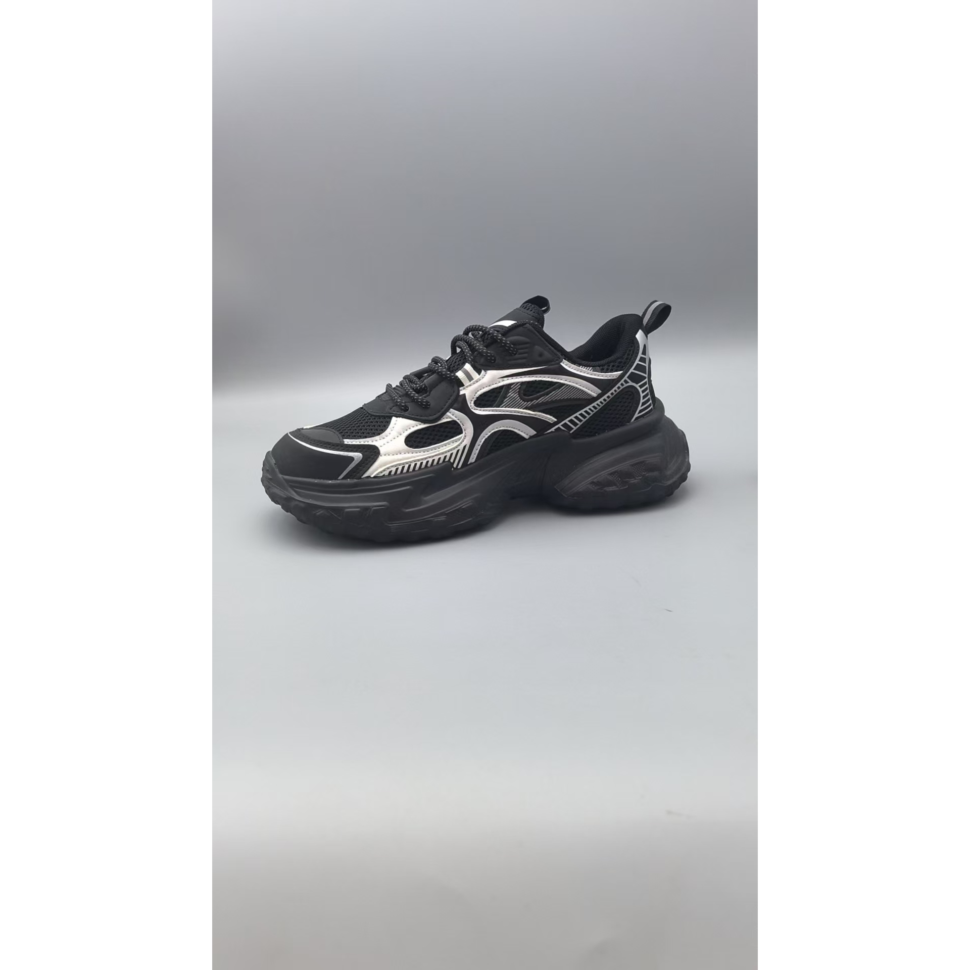 （孤品微瑕介意勿拍）新款轻质厚底系带男士皮鞋休闲鞋022