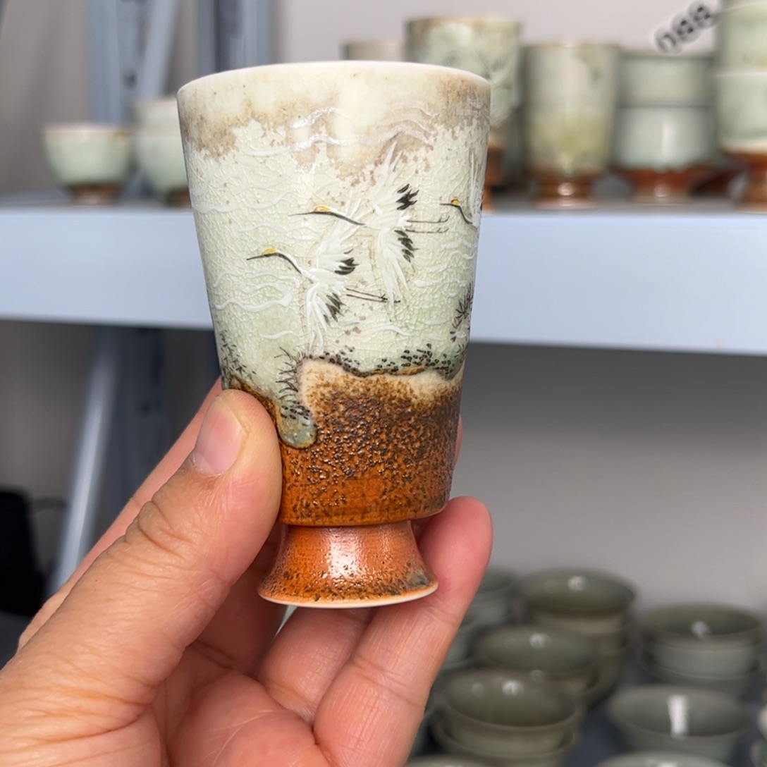 杯子瓷我们观山观水观自在