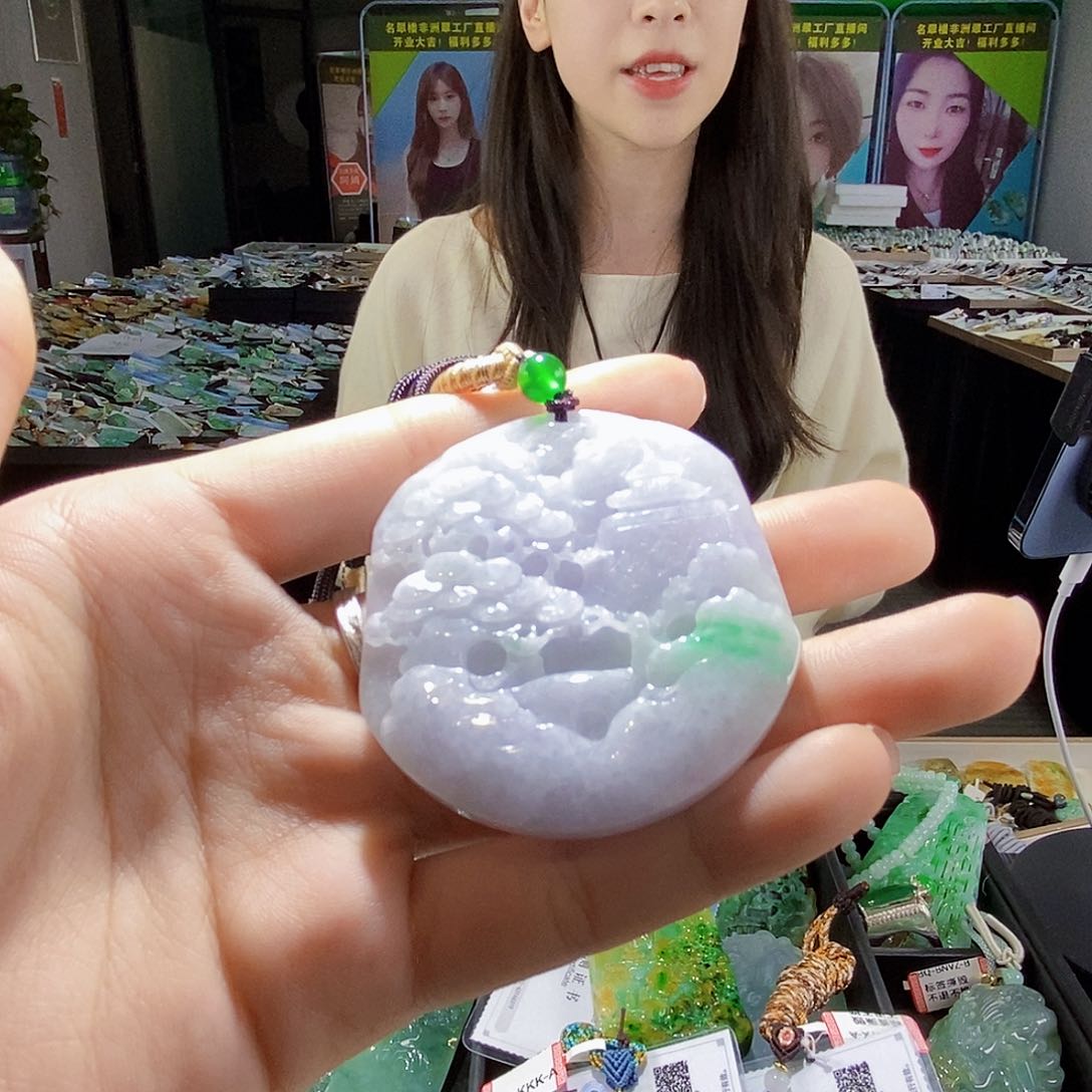 颈饰未镶嵌翡翠翡翠