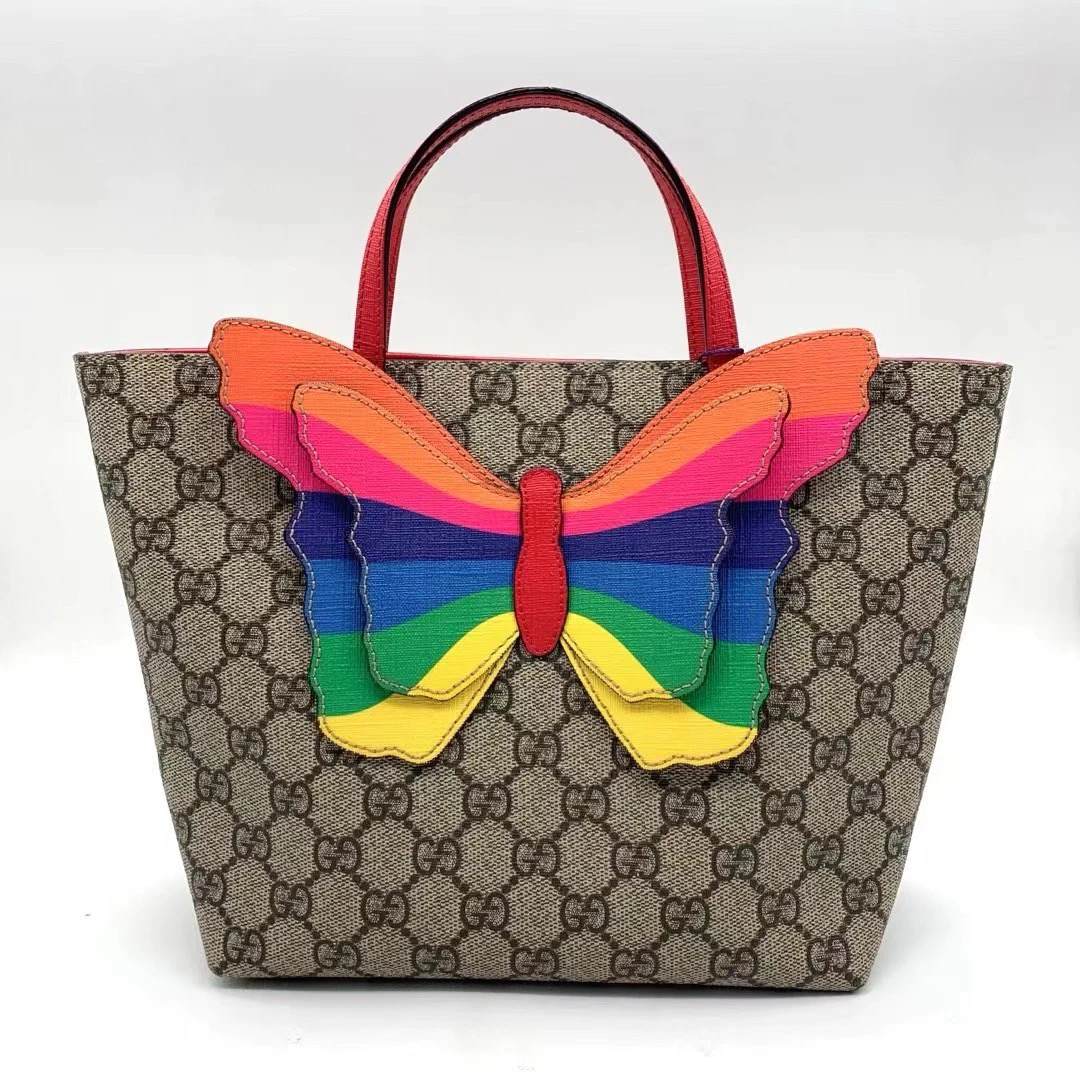 95新 GUCCI/古驰 gucci儿童包蝴蝶