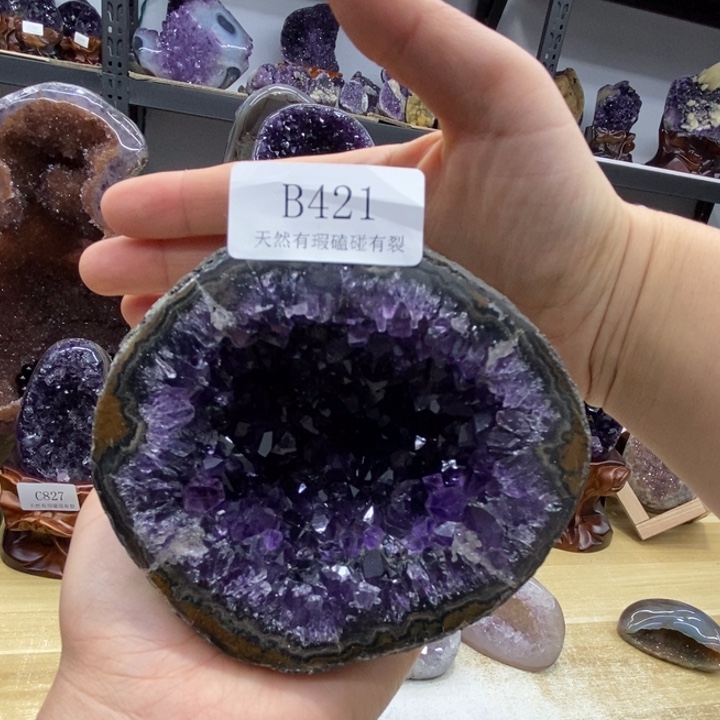 紫晶大型摆件（非配饰）未镶嵌