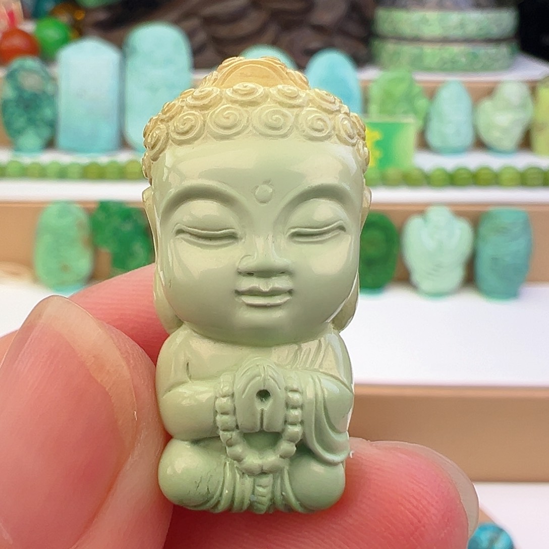 未镶嵌绿松石项链